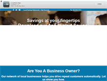 Tablet Screenshot of localsave.com